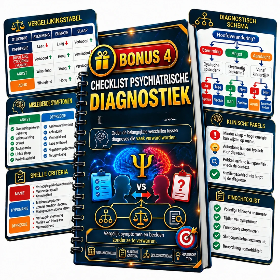 Checklist differentiële diagnostiek psychiatrie