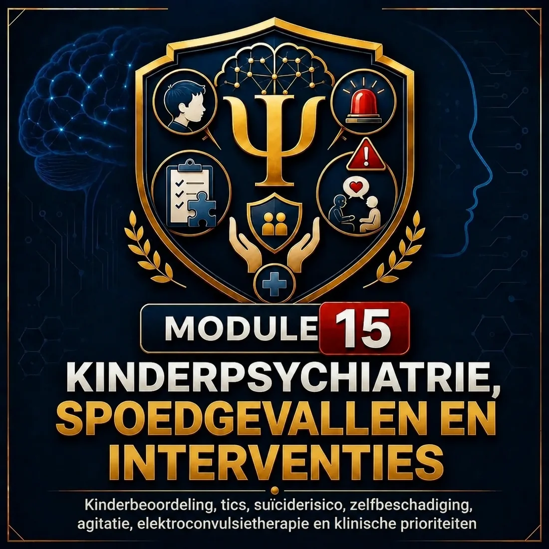 Kinderpsychiatrie, spoedgevallen en interventies