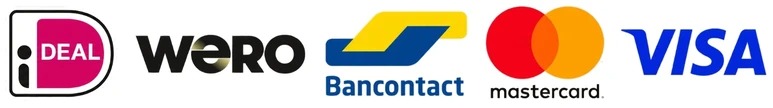Betalen met iDEAL, Wero, Bancontact, Mastercard of Visa