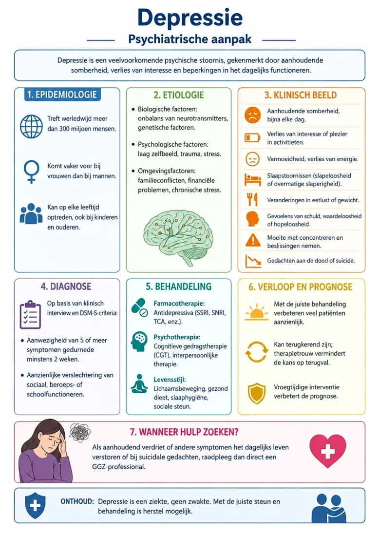 Depressie: psychiatrische benadering
