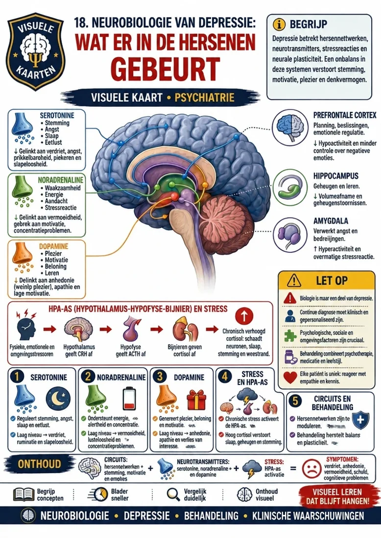 Neurobiologie van depressie