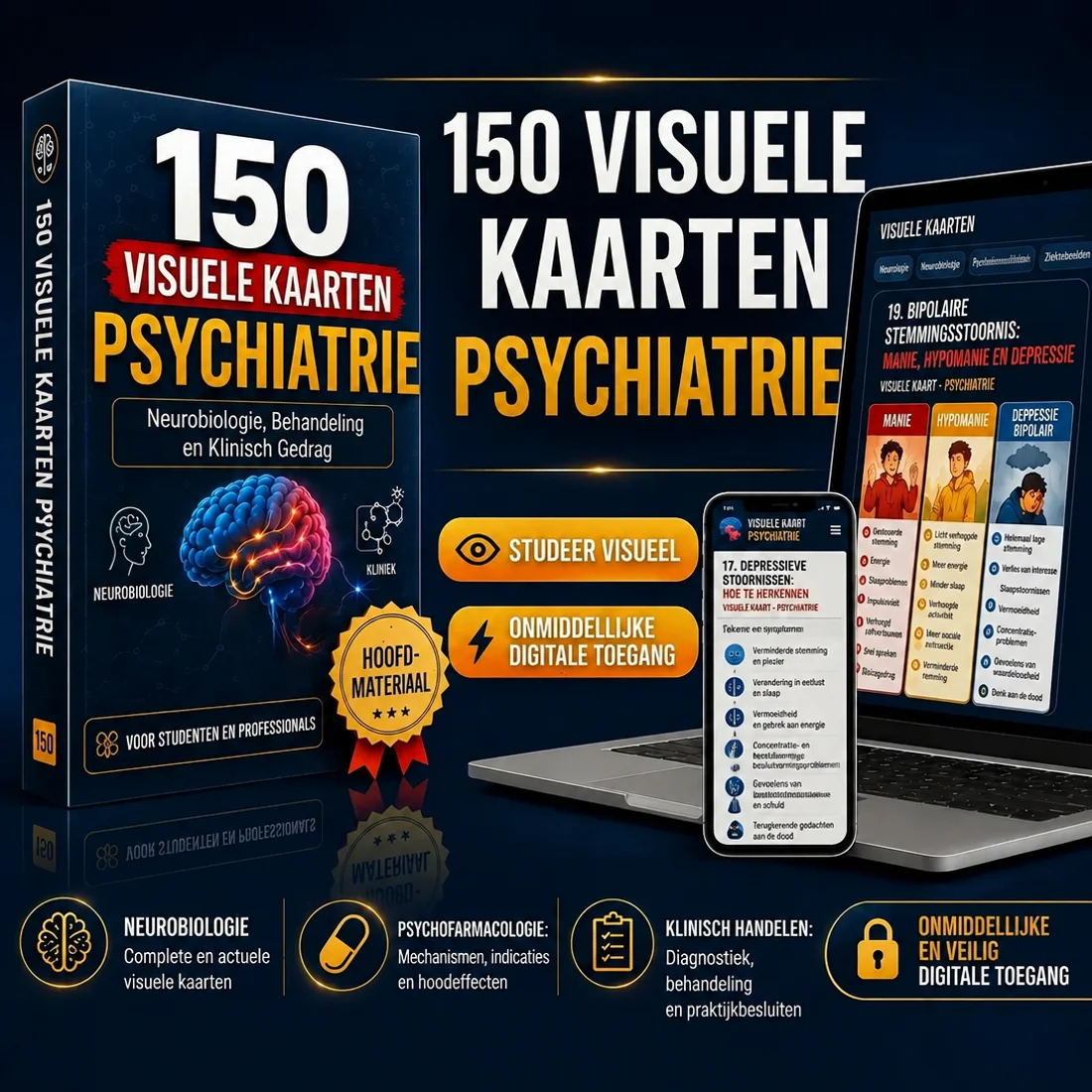 Visuele kaarten op uw telefoon, tablet en computer
